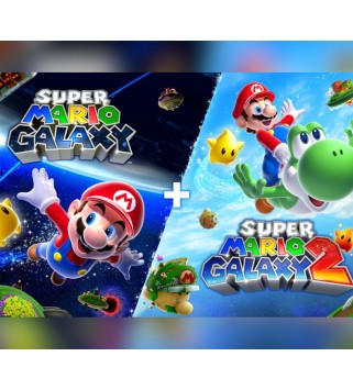 Super Mario Galaxy + Super Mario Galaxy 2 Switch Nintendo eShop Key EUROPE